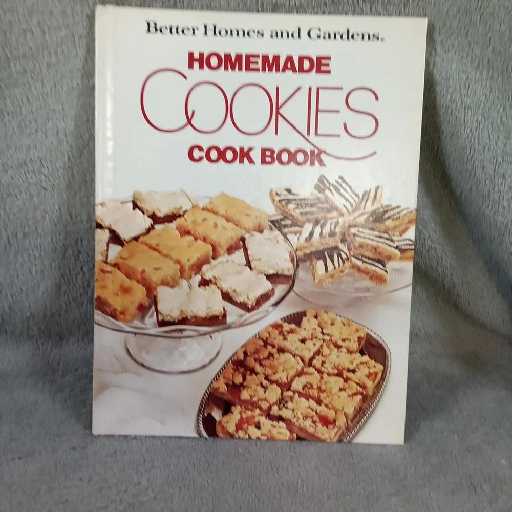 Better Homes and Gardens Homemade Cookies Cook Book 1982 Large‎ Format Edition